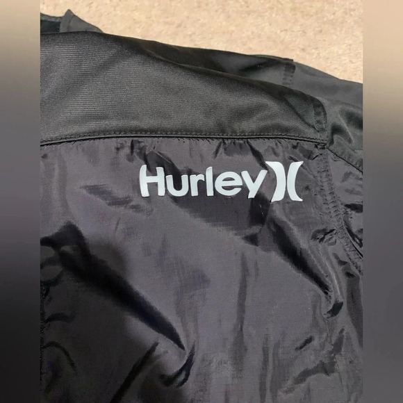 Hurley Nolan track jacket, black sz L - Picture 6 of 6